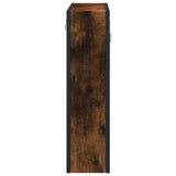 vidaXL Badkamerspiegelkast 60x16x60 cm bewerkt hout zwart