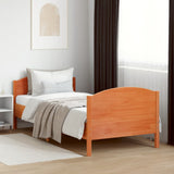 vidaXL Bedframe zonder matras massief grenenhout 200x200 cm