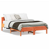 vidaXL Bedframe zonder matras massief grenenhout 200x200 cm