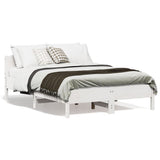 vidaXL Bedframe zonder matras massief grenenhout 200x200 cm