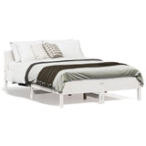 vidaXL Bedframe zonder matras massief grenenhout 200x200 cm