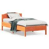 vidaXL Bedframe zonder matras massief grenenhout 200x200 cm