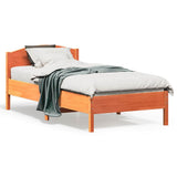 vidaXL Bedframe zonder matras massief grenenhout 200x200 cm
