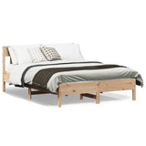 vidaXL Bedframe zonder matras massief grenenhout 200x200 cm