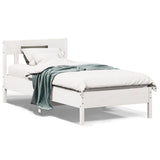 vidaXL Bedframe zonder matras massief grenenhout 200x200 cm