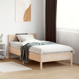 vidaXL Bedframe zonder matras massief grenenhout 200x200 cm