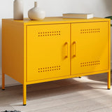 vidaXL Tv-meubelen 2 st 68x39x50,5 cm staal zwart