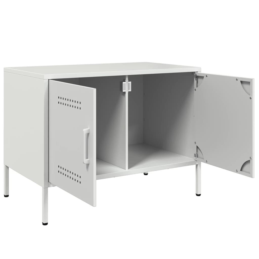 vidaXL Tv-meubelen 2 st 68x39x50,5 cm staal zwart