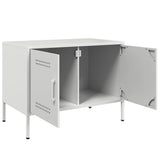 vidaXL Tv-meubelen 2 st 68x39x50,5 cm staal zwart