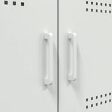 vidaXL Tv-meubelen 2 st 68x39x50,5 cm staal zwart