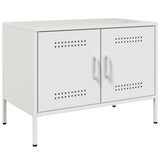 vidaXL Tv-meubelen 2 st 68x39x50,5 cm staal zwart