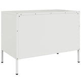 vidaXL Tv-meubelen 2 st 68x39x50,5 cm staal zwart