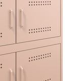 vidaXL Sideboard 68x39x79 cm steel black