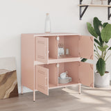 vidaXL Sideboard 68x39x79 cm steel black