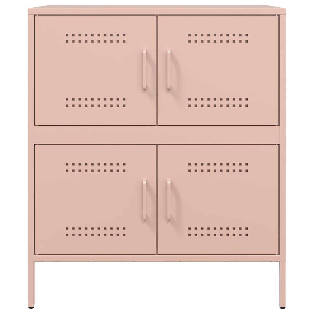 vidaXL Sideboard 68x39x79 cm steel black