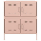 vidaXL Sideboard 68x39x79 cm steel black