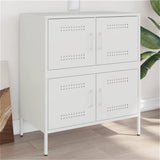 vidaXL Sideboard 68x39x79 cm steel black