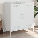 vidaXL Dressoir 68x39x79 cm staal zwart