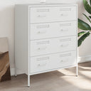 vidaXL Sideboard 68x39x89 cm steel black