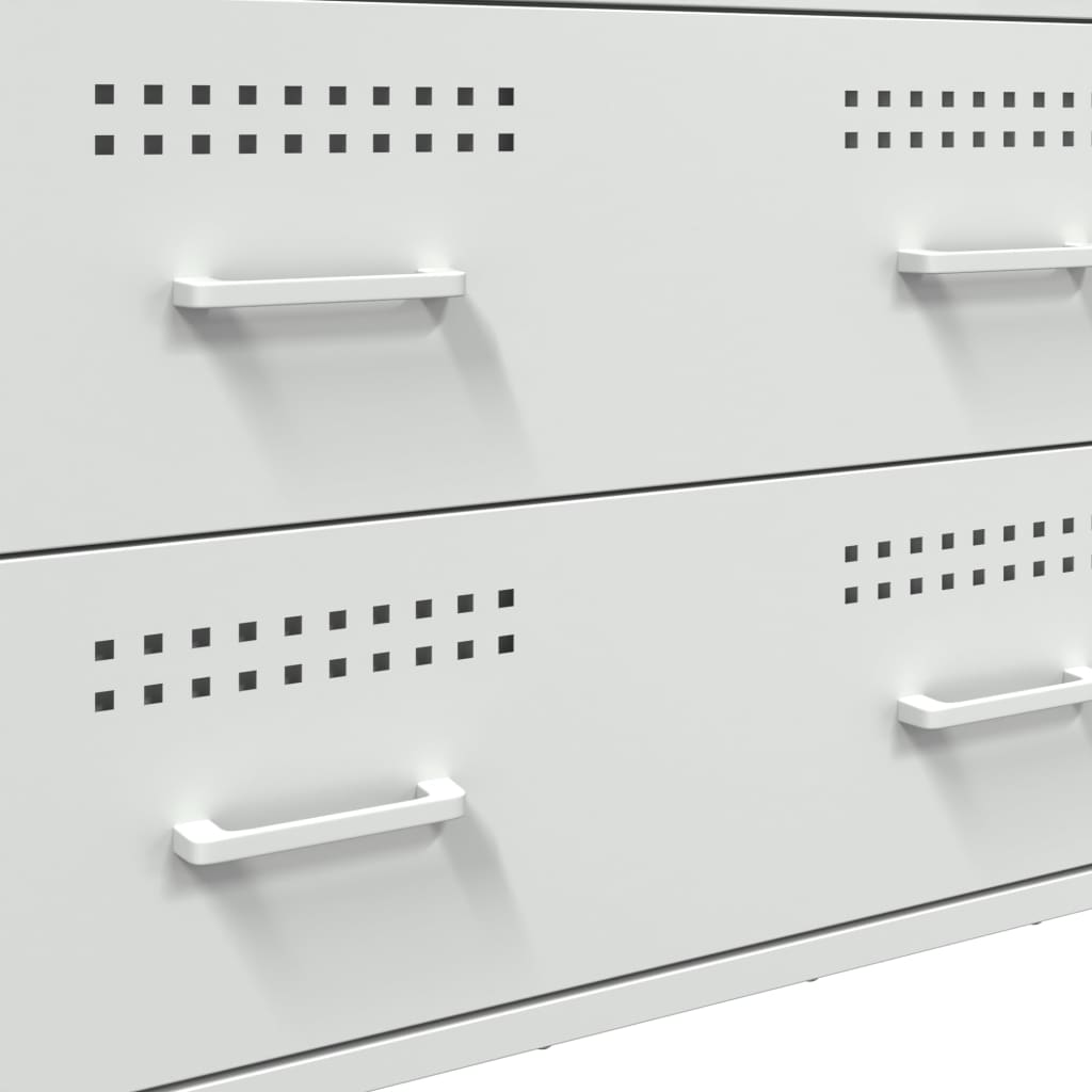 vidaXL Sideboard 68x39x89 cm steel black