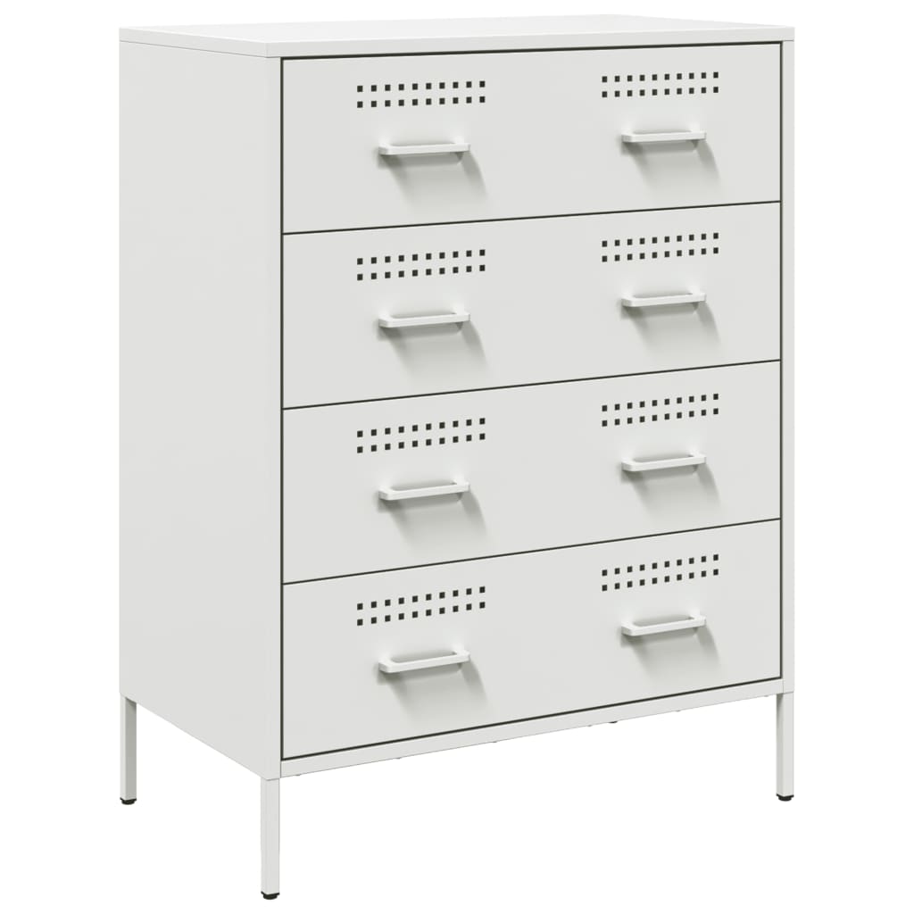 vidaXL Sideboard 68x39x89 cm steel black