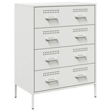 vidaXL Sideboard 68x39x89 cm steel black