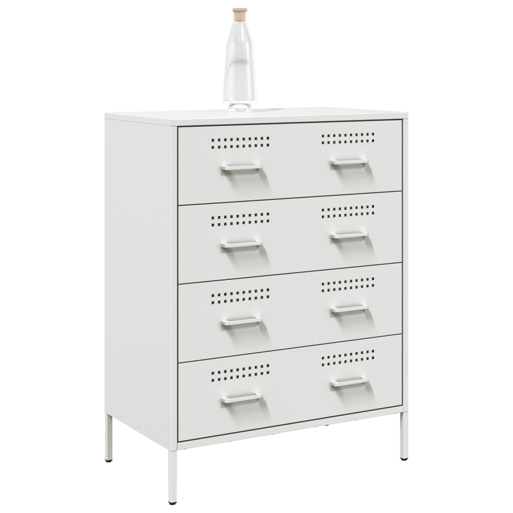 vidaXL Sideboard 68x39x89 cm steel black