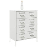 vidaXL Sideboard 68x39x89 cm steel black