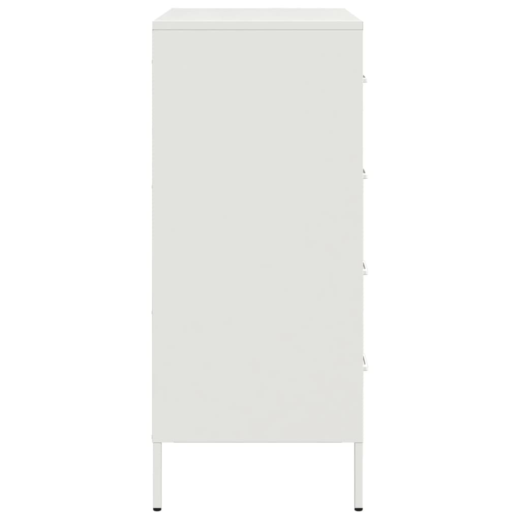 vidaXL Sideboard 68x39x89 cm steel black