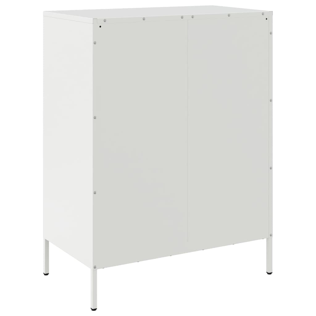 vidaXL Sideboard 68x39x89 cm steel black