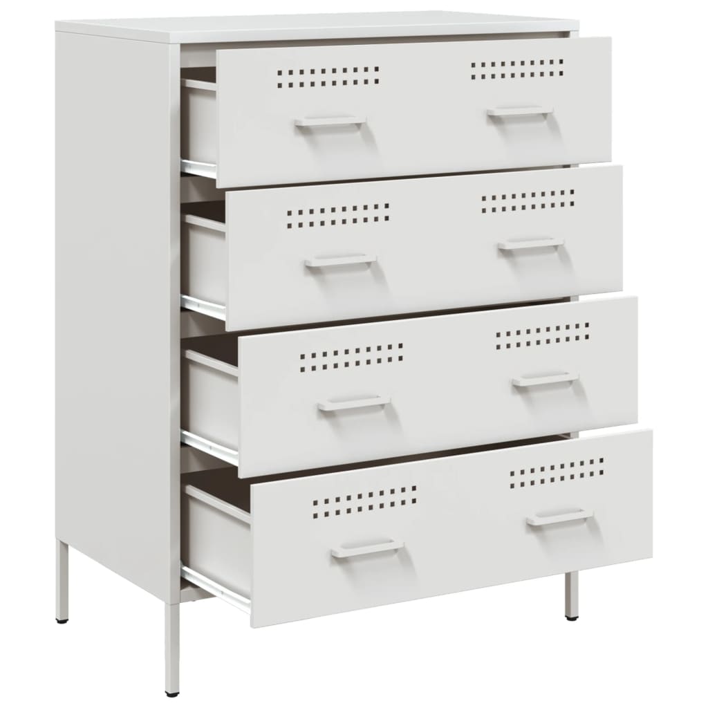 vidaXL Sideboard 68x39x89 cm steel black