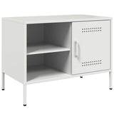 vidaXL Tv-meubel 68x39x50,5 cm staal zwart