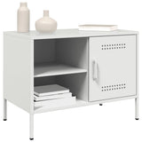 vidaXL Tv-meubel 68x39x50,5 cm staal zwart