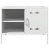 vidaXL Tv-meubel 68x39x50,5 cm staal zwart