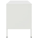 vidaXL Tv-meubel 68x39x50,5 cm staal zwart