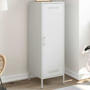 vidaXL Hoge kast 36x39x113 cm staal zwart