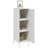 vidaXL Hoge kast 36x39x113 cm staal zwart