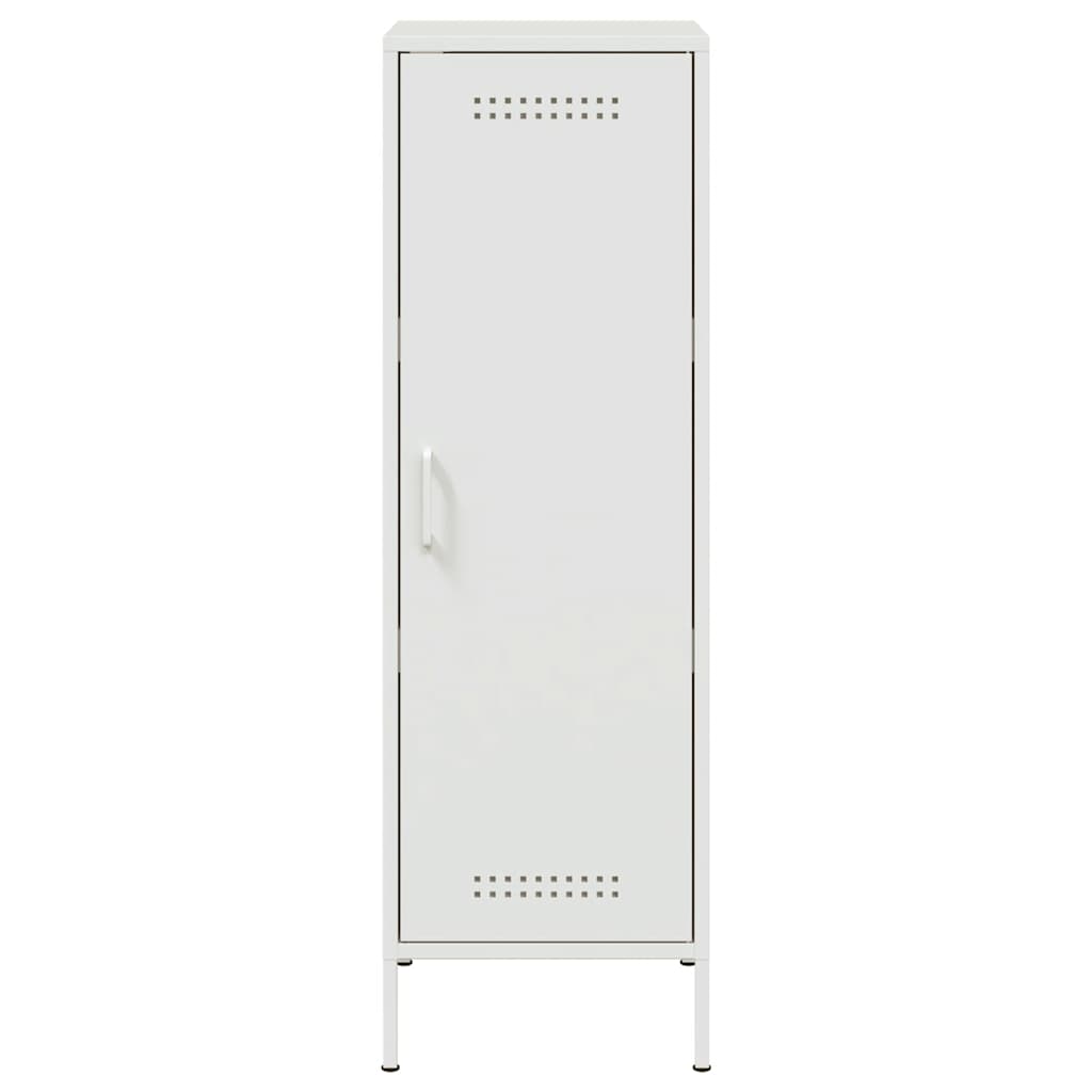 vidaXL Hoge kast 36x39x113 cm staal zwart