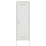 vidaXL Hoge kast 36x39x113 cm staal zwart