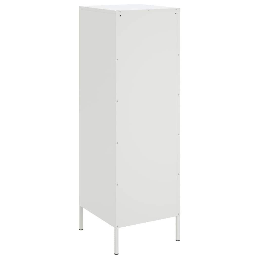 vidaXL Hoge kast 36x39x113 cm staal zwart