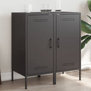 vidaXL Sideboard 36x39x79 cm steel black