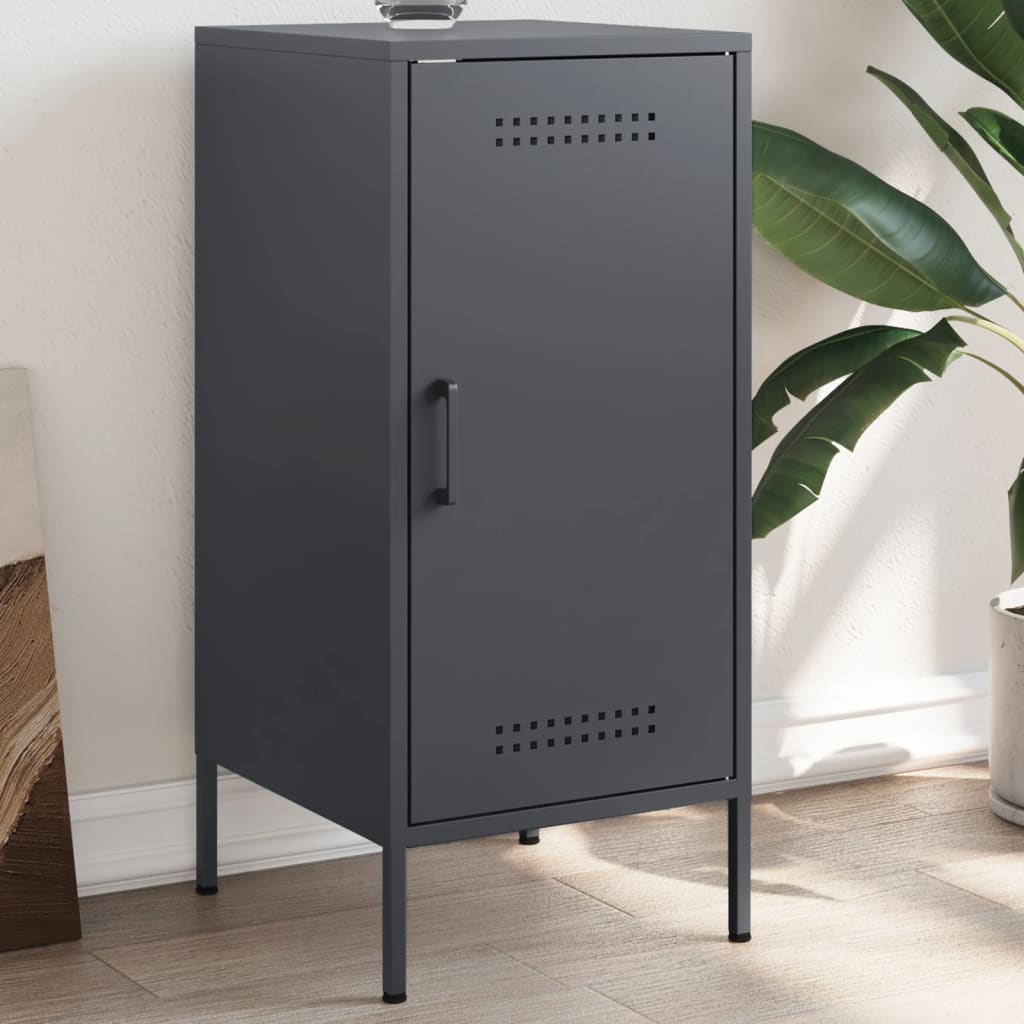 vidaXL Sideboard 36x39x79 cm steel black