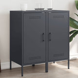 vidaXL Sideboard 36x39x79 cm steel black