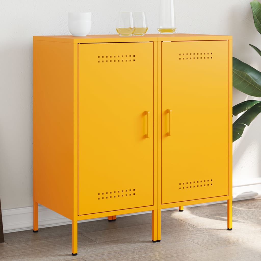 vidaXL Sideboard 36x39x79 cm steel black