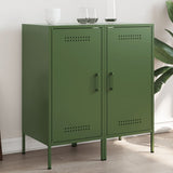 vidaXL Sideboard 36x39x79 cm steel black