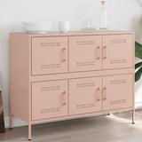 vidaXL Sideboard 100.5x39x79 cm steel black