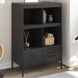 vidaXL Tall cabinet 68x39x101.5 cm steel black