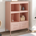vidaXL Tall cabinet 68x39x101.5 cm steel black