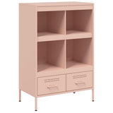 vidaXL Tall cabinet 68x39x101.5 cm steel black