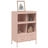 vidaXL Tall cabinet 68x39x101.5 cm steel black